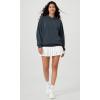 imageODODOS Womens Modal Soft Oversized Hoodies Long Sleeve Hooded Sweatshirts Pullover Top with Kangaroo PocketNavy