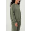 imageODODOS Womens Modal Soft Oversized Sweatshirts Raglan Long Sleeve Crew Neck Relaxed Pullover TopDark Sage