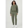 imageODODOS Womens Modal Soft Oversized Sweatshirts Raglan Long Sleeve Crew Neck Relaxed Pullover TopDark Sage