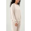 imageODODOS Womens Modal Soft Oversized Sweatshirts Raglan Long Sleeve Crew Neck Relaxed Pullover TopIvory