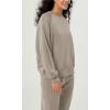 imageODODOS Womens Modal Soft Oversized Sweatshirts Raglan Long Sleeve Crew Neck Relaxed Pullover TopKhaki