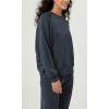 imageODODOS Womens Modal Soft Oversized Sweatshirts Raglan Long Sleeve Crew Neck Relaxed Pullover TopNavy