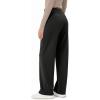 imageODODOS Womens Modal Soft Classic Pants Mid Rise PullOn Lounge Casual Work Pants with PocketsBlack