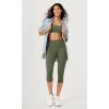 imageODODOS ODCLOUD Buttery Soft Lounge Yoga Capris for Women 14quot  19quot  21quot High Waist Capri LeggingsDark Olive