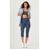 imageODODOS ODCLOUD Buttery Soft Lounge Yoga Capris for Women 14quot  19quot  21quot High Waist Capri LeggingsInk Blue