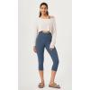 imageODODOS ODCLOUD Buttery Soft Lounge Yoga Capris for Women 14quot  19quot  21quot High Waist Capri LeggingsInk Blue