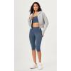 imageODODOS ODCLOUD Buttery Soft Lounge Yoga Capris for Women 14quot  19quot  21quot High Waist Capri LeggingsInk Blue