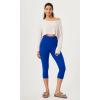 imageODODOS ODCLOUD Buttery Soft Lounge Yoga Capris for Women 14quot  19quot  21quot High Waist Capri LeggingsRoyal Blue