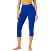 imageODODOS ODCLOUD Buttery Soft Lounge Yoga Capris for Women 14quot  19quot  21quot High Waist Capri LeggingsRoyal Blue