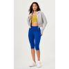 imageODODOS ODCLOUD Buttery Soft Lounge Yoga Capris for Women 14quot  19quot  21quot High Waist Capri LeggingsRoyal Blue