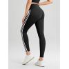 imageODODOS ODLIFT Compression Leggings for Women 25quot  28quot High Waist Workout Yoga PantsPiping Black