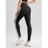 imageODODOS ODLIFT Compression Leggings for Women 25quot  28quot High Waist Workout Yoga PantsPiping Black
