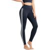 imageODODOS ODLIFT Compression Leggings for Women 25quot  28quot High Waist Workout Yoga PantsPiping Deep Navy