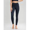 imageODODOS ODLIFT Compression Leggings for Women 25quot  28quot High Waist Workout Yoga PantsPiping Deep Navy