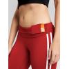 imageODODOS ODLIFT Compression Leggings for Women 25quot  28quot High Waist Workout Yoga PantsPiping Red