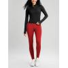 imageODODOS ODLIFT Compression Leggings for Women 25quot  28quot High Waist Workout Yoga PantsPiping Red