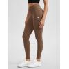 imageODODOS Womens Drawstring Tie Daily Leggings 25quot  28quot High Waist Workout Yoga PantsBrunette