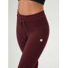 imageODODOS Womens Drawstring Tie Daily Leggings 25quot  28quot High Waist Workout Yoga PantsBurgundy