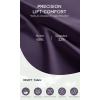 imageODODOS Womens Drawstring Tie Daily Leggings 25quot  28quot High Waist Workout Yoga PantsDark Purple