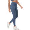 imageODODOS Womens Drawstring Tie Daily Leggings 25quot  28quot High Waist Workout Yoga PantsInk Blue