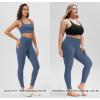 imageODODOS Womens Drawstring Tie Daily Leggings 25quot  28quot High Waist Workout Yoga PantsInk Blue