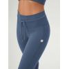 imageODODOS Womens Drawstring Tie Daily Leggings 25quot  28quot High Waist Workout Yoga PantsInk Blue