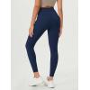 imageODODOS Womens Drawstring Tie Daily Leggings 25quot  28quot High Waist Workout Yoga PantsNavy