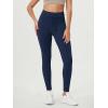 imageODODOS Womens Drawstring Tie Daily Leggings 25quot  28quot High Waist Workout Yoga PantsNavy