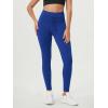imageODODOS Womens Drawstring Tie Daily Leggings 25quot  28quot High Waist Workout Yoga PantsRoyal Blue