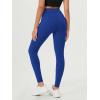 imageODODOS Womens Drawstring Tie Daily Leggings 25quot  28quot High Waist Workout Yoga PantsRoyal Blue