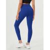 imageODODOS Womens Drawstring Tie Daily Leggings 25quot  28quot High Waist Workout Yoga PantsRoyal Blue