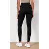 imageODODOS Womens High Waist Workout Leggings 2Pack Tummy Control Yoga Pants  25quot  28quot Inseam ODLEX FabricSquat Proof1blackblack