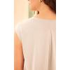imageODODOS Modal Soft Sleeveless Shirts for Women Crew Neck Yoga Tee Summer Flowy Workout Tank TopsBeige