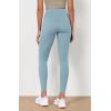 imageODODOS Womens High Waist Workout Leggings 2Pack Tummy Control Yoga Pants  25quot  28quot Inseam ODLEX FabricSquat ProofBlackchambray