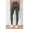 imageODODOS Womens High Waist Workout Leggings 2Pack Tummy Control Yoga Pants  25quot  28quot Inseam ODLEX FabricSquat ProofBlackcharcoal