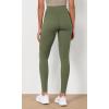 imageODODOS Womens High Waist Workout Leggings 2Pack Tummy Control Yoga Pants  25quot  28quot Inseam ODLEX FabricSquat ProofBlackdark Olive