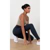 imageODODOS Womens High Waist Workout Leggings 2Pack Tummy Control Yoga Pants  25quot  28quot Inseam ODLEX FabricSquat ProofBlackdeep Navy