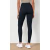 imageODODOS Womens High Waist Workout Leggings 2Pack Tummy Control Yoga Pants  25quot  28quot Inseam ODLEX FabricSquat ProofBlackdeep Navy