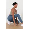 imageODODOS Womens High Waist Workout Leggings 2Pack Tummy Control Yoga Pants  25quot  28quot Inseam ODLEX FabricSquat ProofBlackink Blue