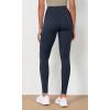 imageODODOS Womens High Waist Workout Leggings 2Pack Tummy Control Yoga Pants  25quot  28quot Inseam ODLEX FabricSquat ProofBlacknavy