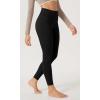 imageODODOS Womens High Waist Workout Leggings 2Pack Tummy Control Yoga Pants  25quot  28quot Inseam ODLEX FabricSquat ProofBlacktaupe