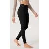 imageODODOS Womens High Waist Workout Leggings 2Pack Tummy Control Yoga Pants  25quot  28quot Inseam ODLEX FabricSquat ProofBlacktaupe