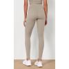 imageODODOS Womens High Waist Workout Leggings 2Pack Tummy Control Yoga Pants  25quot  28quot Inseam ODLEX FabricSquat ProofBlacktaupe