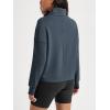 imageODODOS Womens Modal Soft Roll Neck Sweatshirts with Thumb Hole Long Sleeve Oversized Casual Pullover TopNavy
