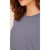 imageODODOS Modal Soft Short Sleeve Shirts for Women Crew Neck Yoga Tee Casual Workout TopsJacaranda