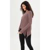 imageODODOS Womens Modal Soft Long Sleeve Tee with Thumb Hole Athletic Gym Workout Tops Yoga ShirtsDusty Rosewashed