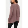 imageODODOS Womens Modal Soft Long Sleeve Tee with Thumb Hole Athletic Gym Workout Tops Yoga ShirtsDusty Rosewashed