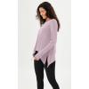 imageODODOS Womens Modal Soft Long Sleeve Tee with Thumb Hole Athletic Gym Workout Tops Yoga ShirtsLavenderwashed