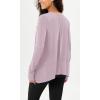 imageODODOS Womens Modal Soft Long Sleeve Tee with Thumb Hole Athletic Gym Workout Tops Yoga ShirtsLavenderwashed