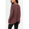 imageODODOS Womens Modal Soft Long Sleeve Tee with Thumb Hole Athletic Gym Workout Tops Yoga ShirtsSangriawashed